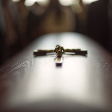 funeral casket