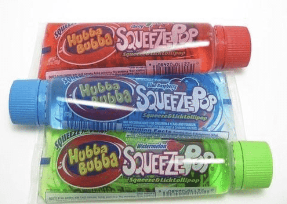 hubba bubba squeeze pop