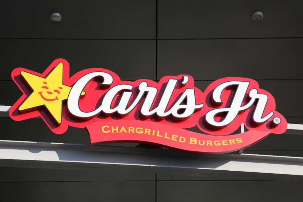 Carl's Jr sign