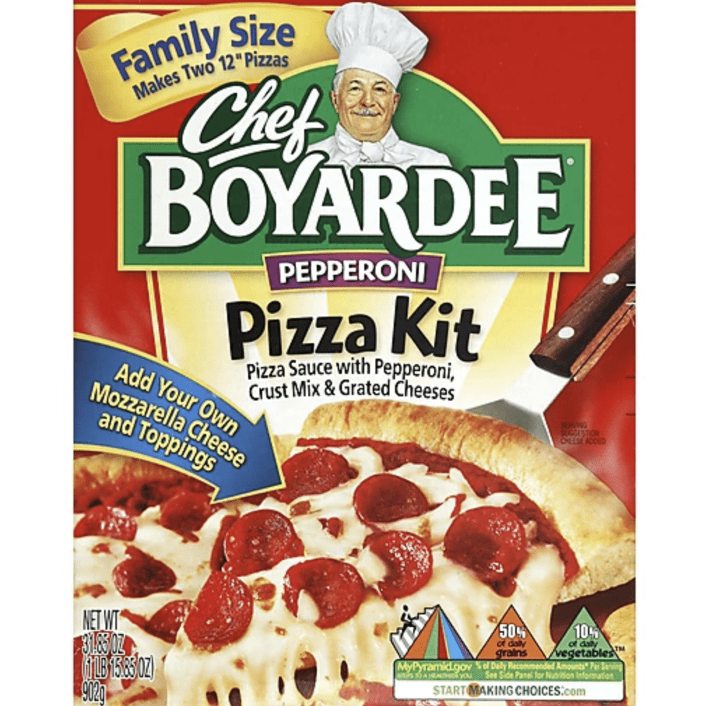Chef Boyardee Pizza Kit