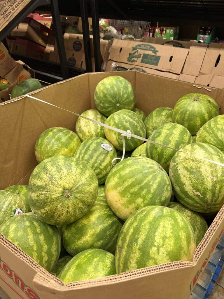 Watermelon at Aldi