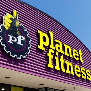 Is Planet Fitness a Good Gym? - Indianapolis - Circa May 2018: Planet Fitness local gym and workout center. Planet Fitness markets itself as a Judgment Free Zone I